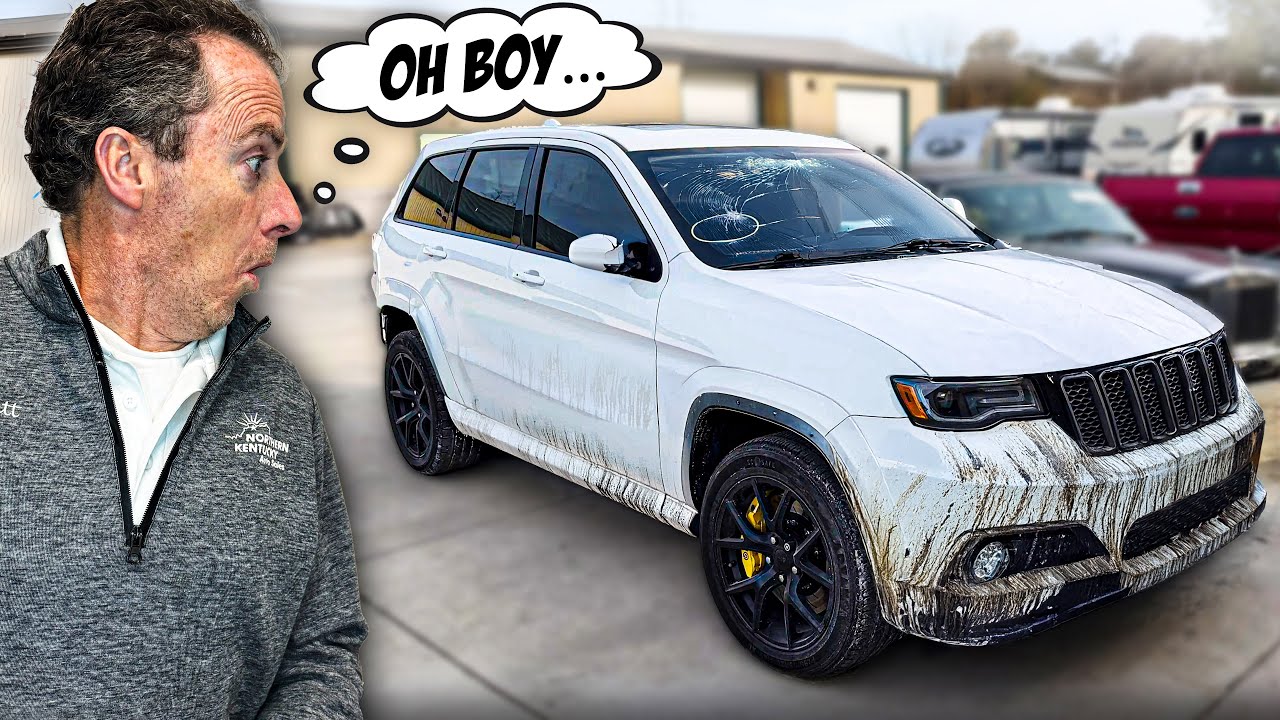 Я купил у Copart Trackhawk, поврежденный водой, за 35 000 долларов...