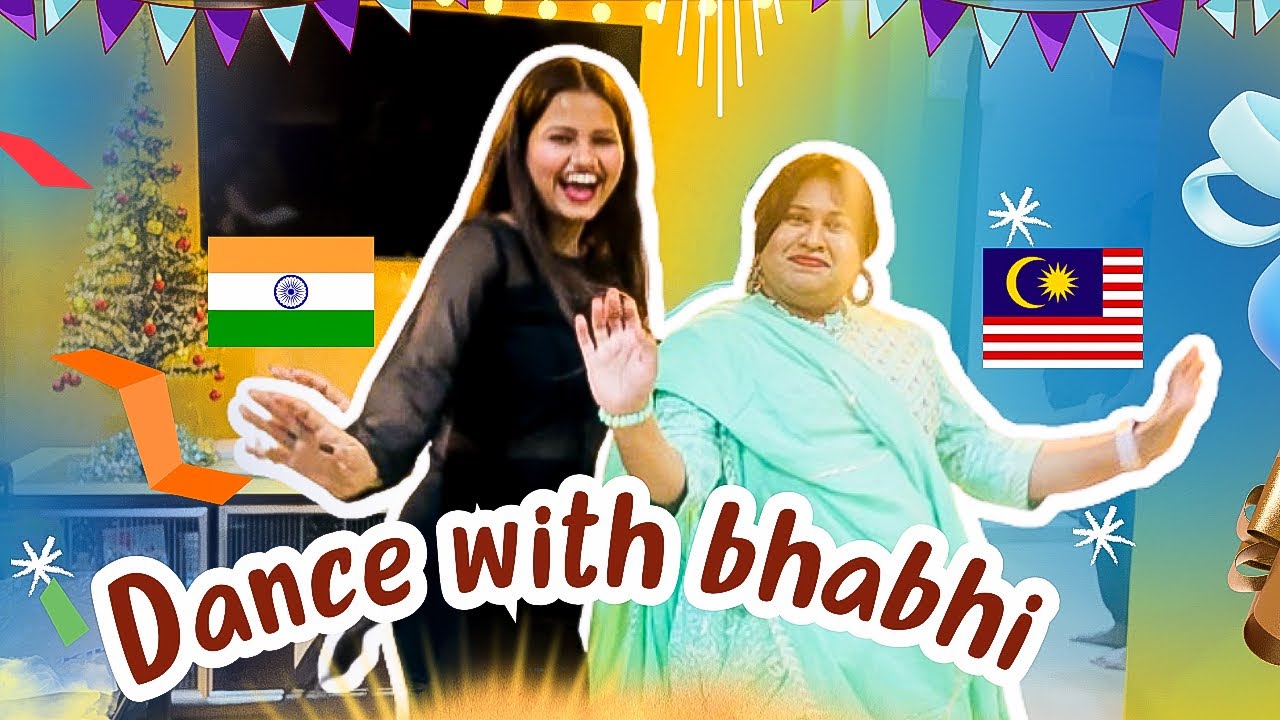Did Bhangra with bhabhi | H&M clothing shopping in Malaysia | Wow Pure Chinese Food | Merry's World
