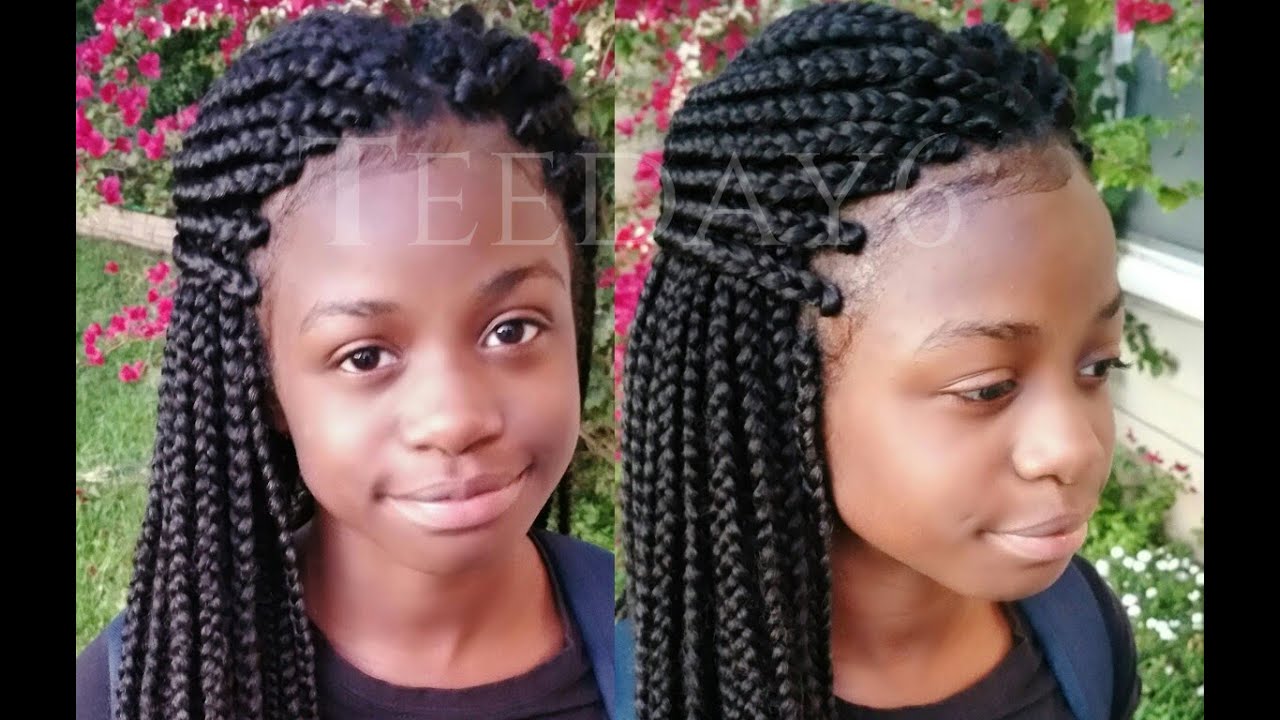 Undetectable Crochet...Box Braids!! | TEEDAY6