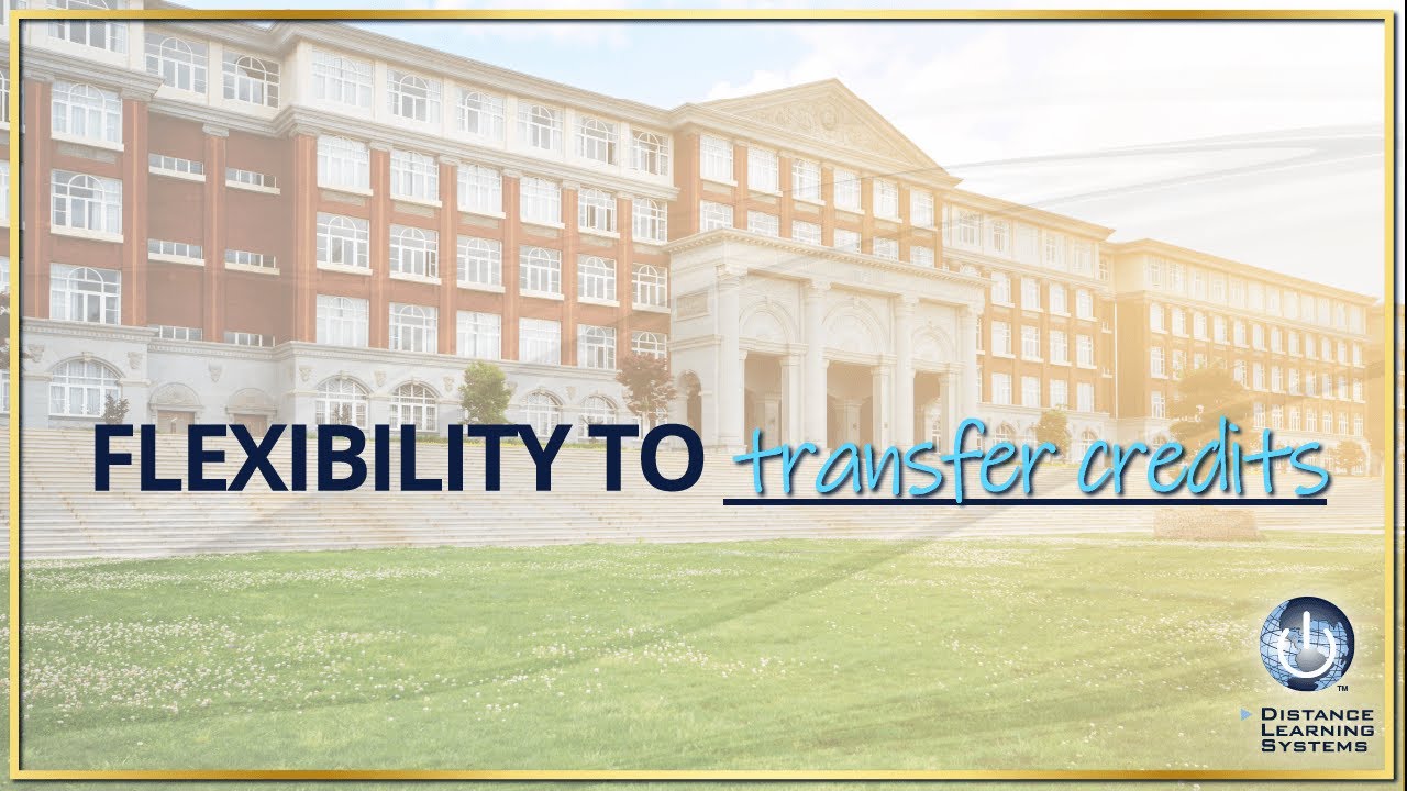 Flexibility to Transfer Credits