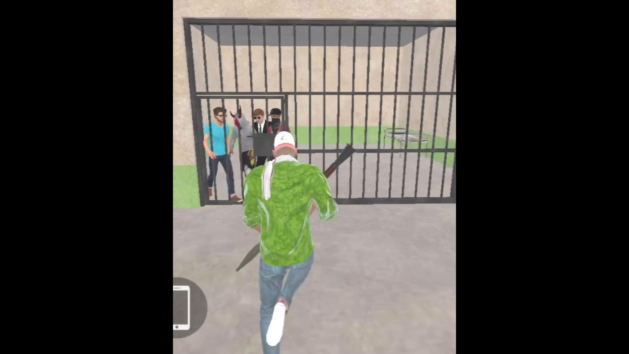 my friend jail ke andar indian theft auto simulator#indiantheftauto #shortvideo #trending #viralvide