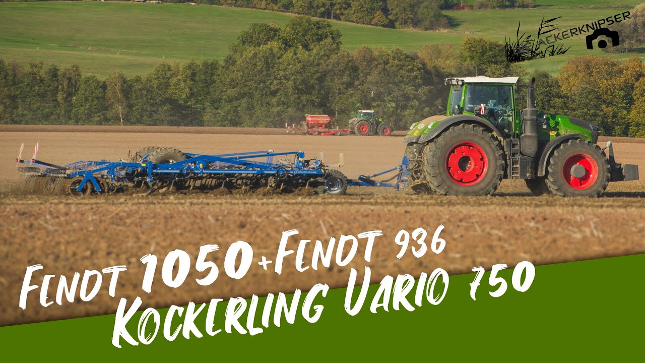Aussaat 2019 | Fendt 1050 + Fendt 936 | Köckerling Vario 750 + Horsch Pronto 6DC | Dörr-Agrar