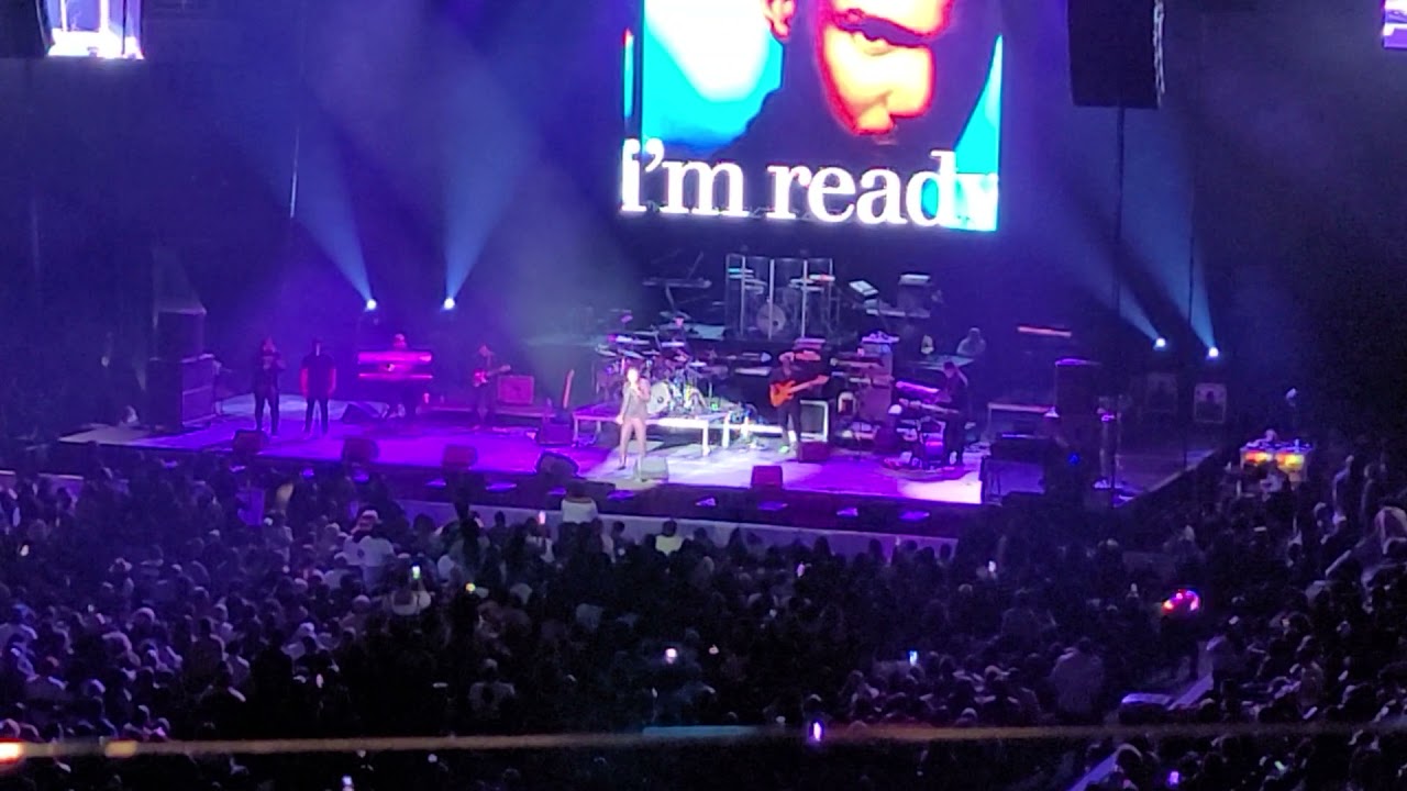 Tevin Campbell. shhh, in Charlotte NC. 12 /3 /21.