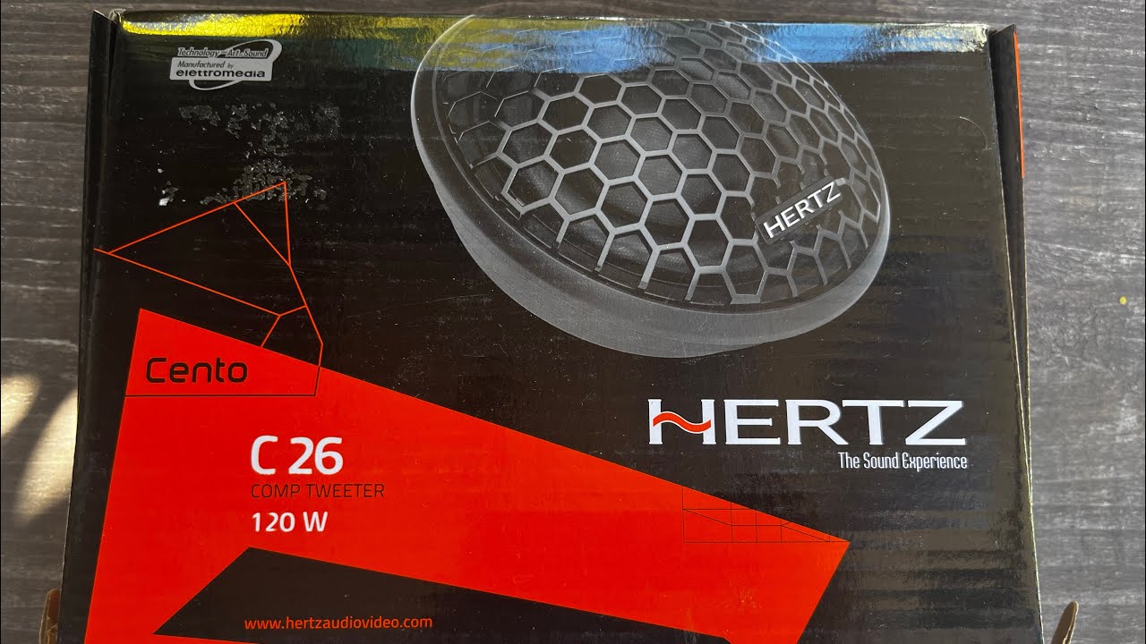 Hertz C26 взамен Morel tempo ultra
