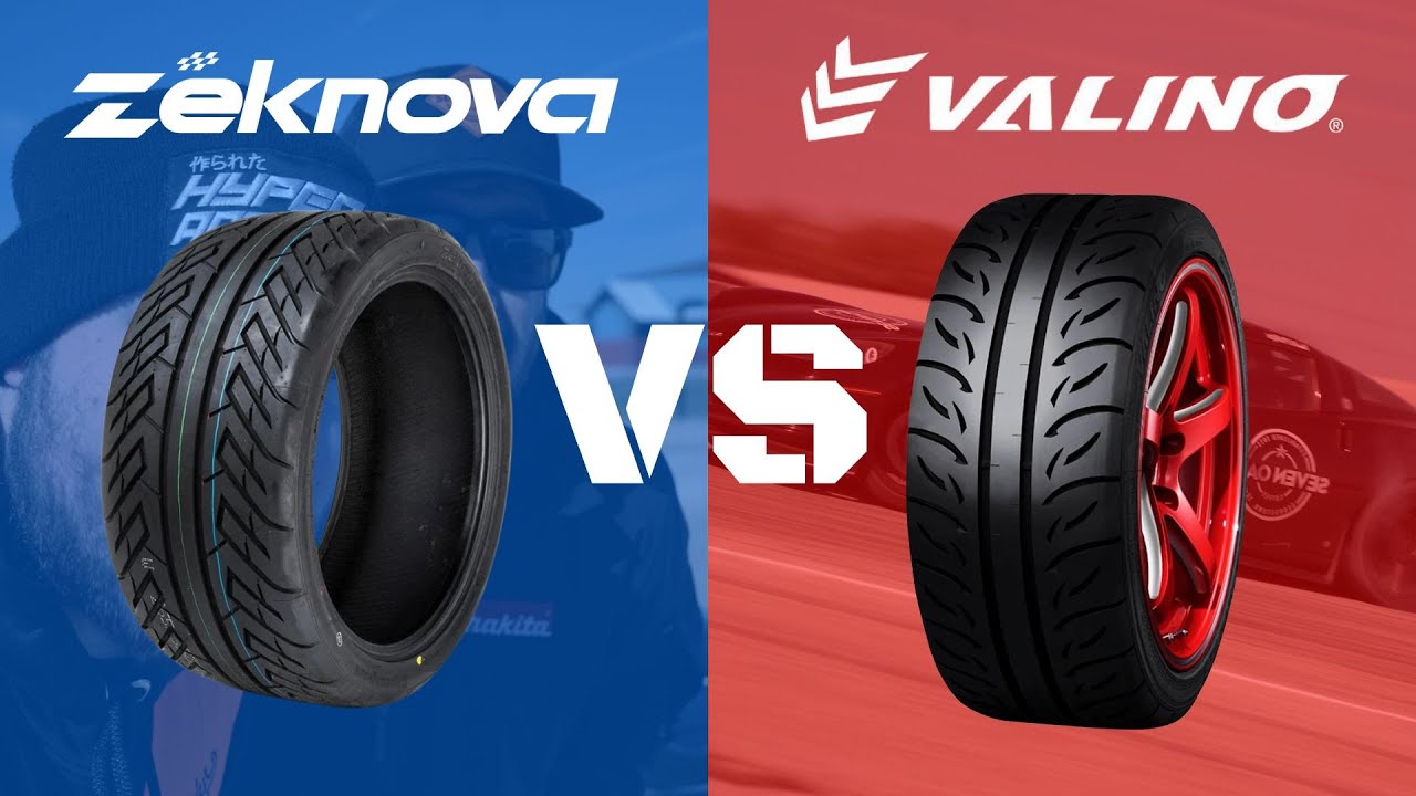 Valino 08C vs Zeknova Super Sport Tire Test/Comparison