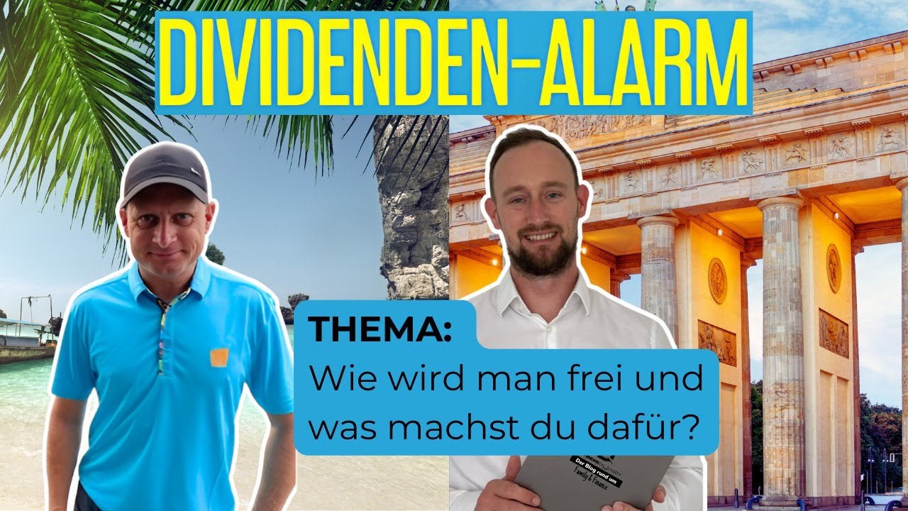 Wie wird man frei und was machst du dafür? Teil1- Dividenden Alarm - Alex Fischer