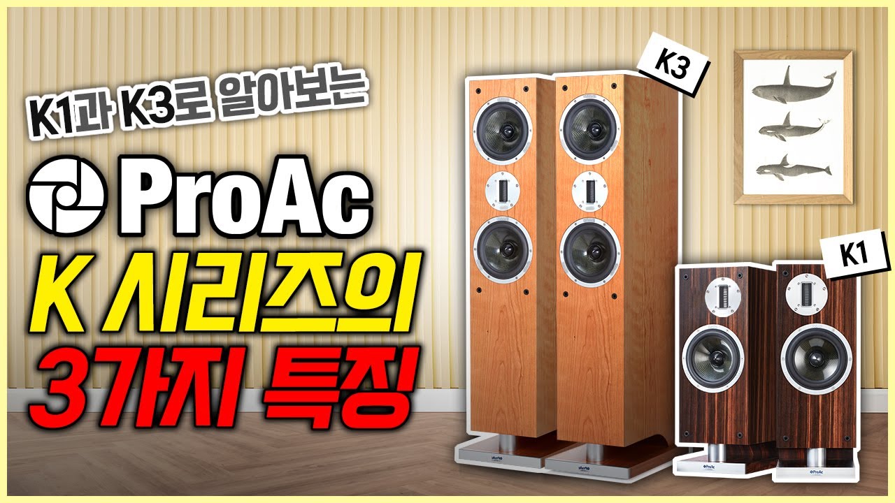 [프로악이 이런 소리도 낼 줄 알아?] K1과 K3로 살펴보는 K 시리즈의 세 가지 특징 | 소리샵 추천 하이파이 오디오