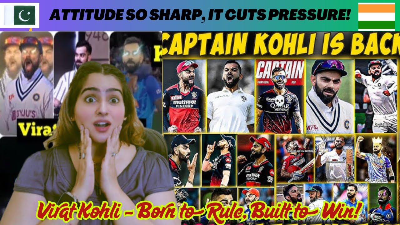 Reaction on Virat Kohli’s Dashing Attitude – King Kohli’s Killer Swag & Confidence 🔥