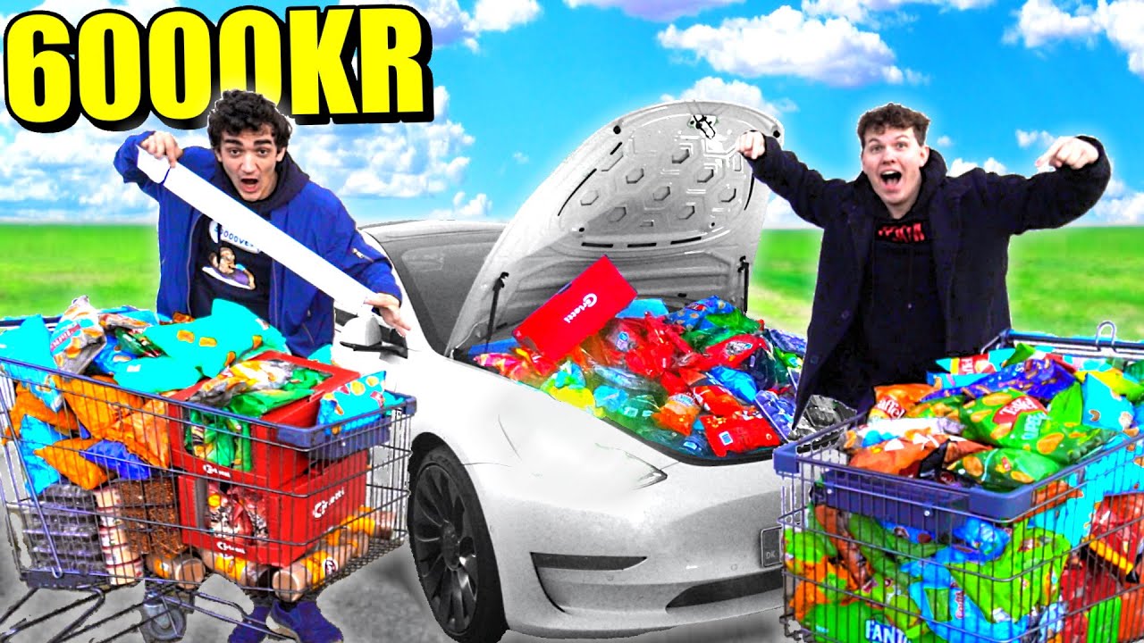 FYLDER EN TESLA MED SLIK TIL 6000KR!!