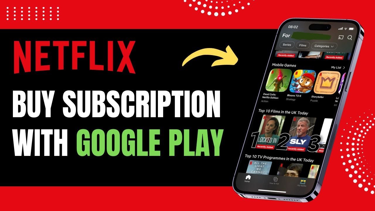 How to Buy Netflix Subscription with Google Play Balance !
