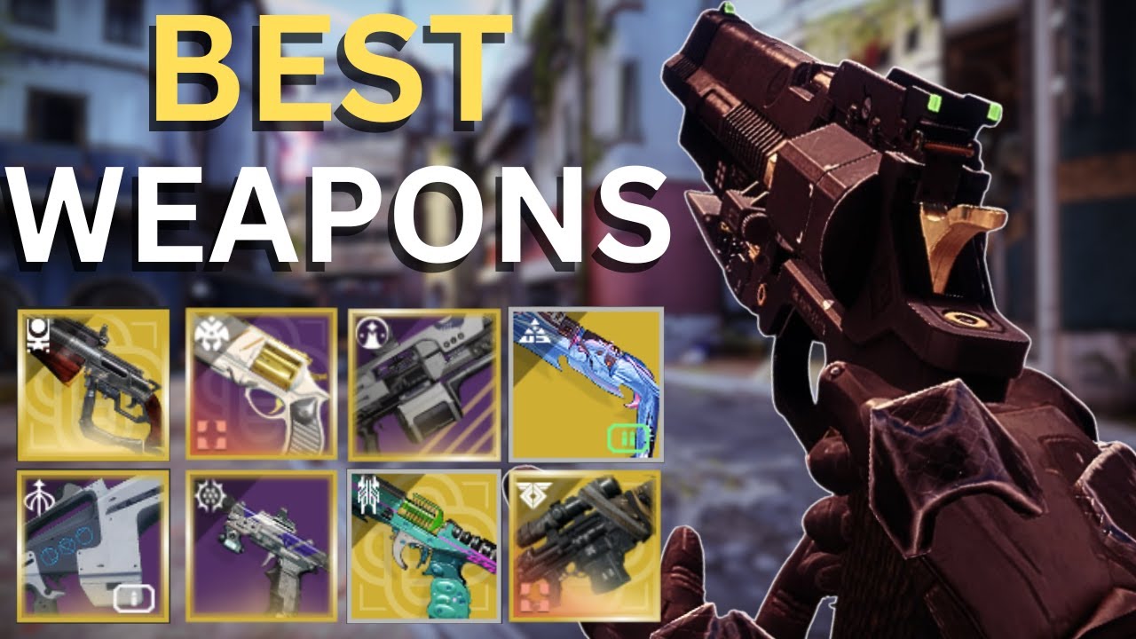 The 15 Best Weapons For PvP  (God Roll Guide)