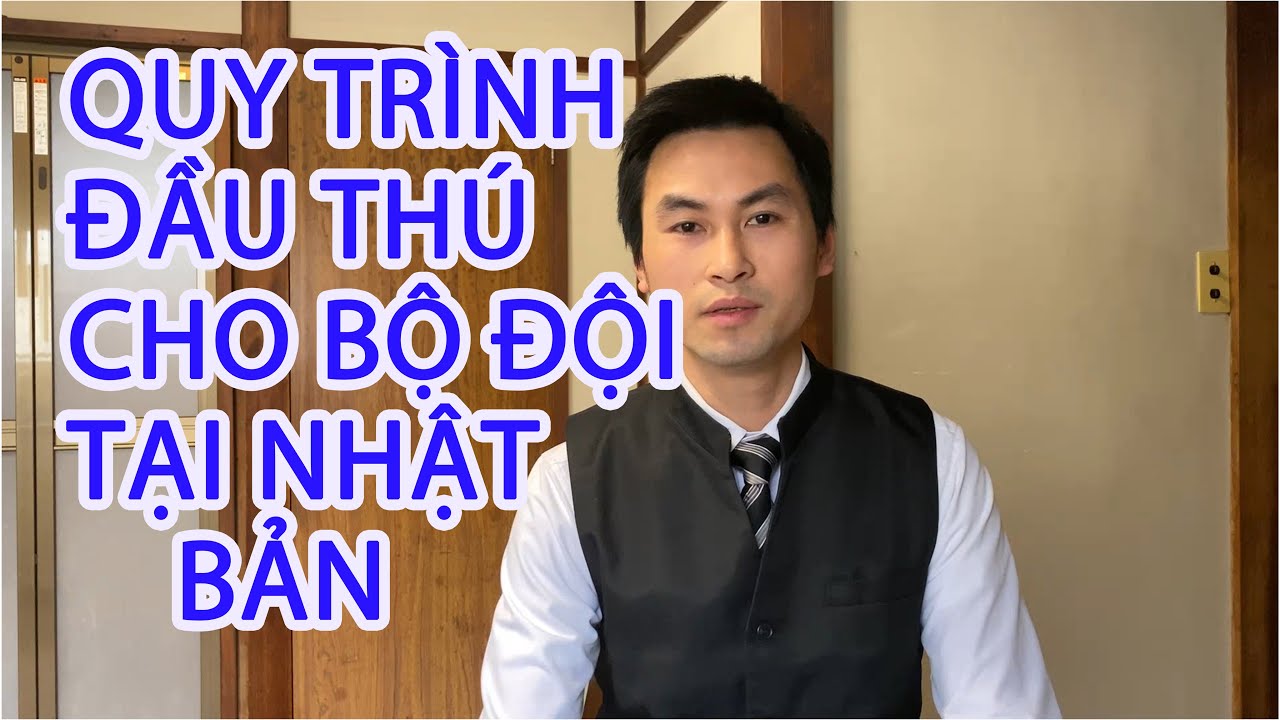Quy Trình Đầu Thú Cho Người Bất Hợp Pháp Tại Nhật Bản Về Nước  ( BỘ ĐỘI  )