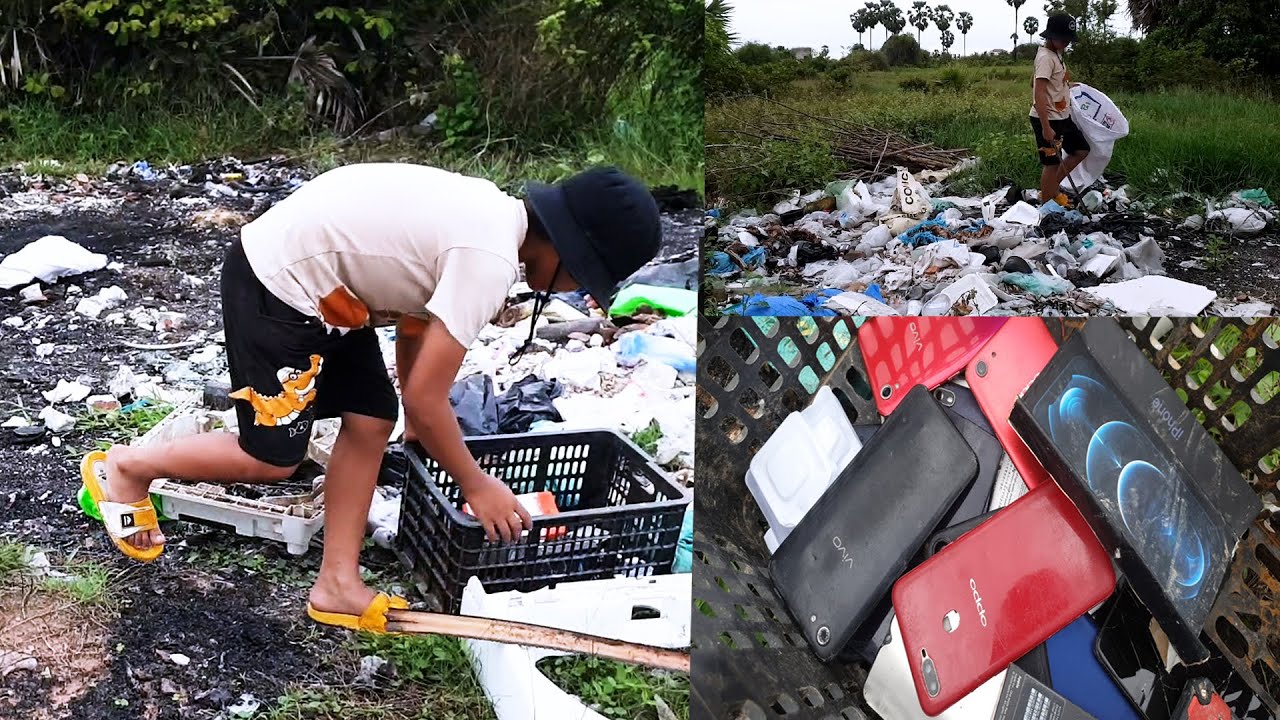 To Day Homeless boy Found alot of Vivo Y 91C and  in Rubbish  Restore Vivo Y91CBought from poor boy.