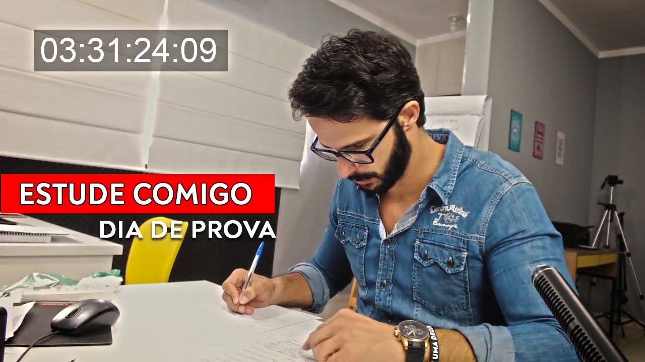 Estude Comigo Por 3h30 - SEM CORTES (Sessão de Estudos com musica)