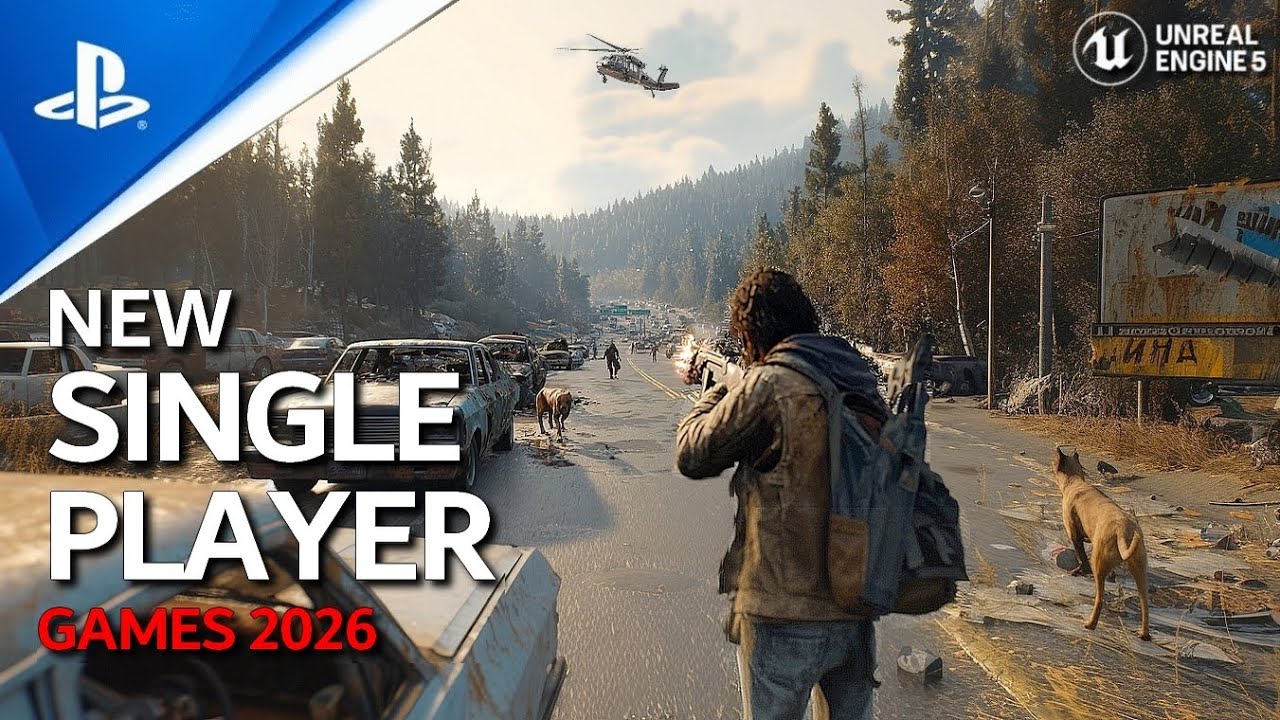 ТОП-20 НОВЫХ ИГРОВ для одиночной игры, которые выйдут в 2026 году | PS5, ПК, Xbox Series X