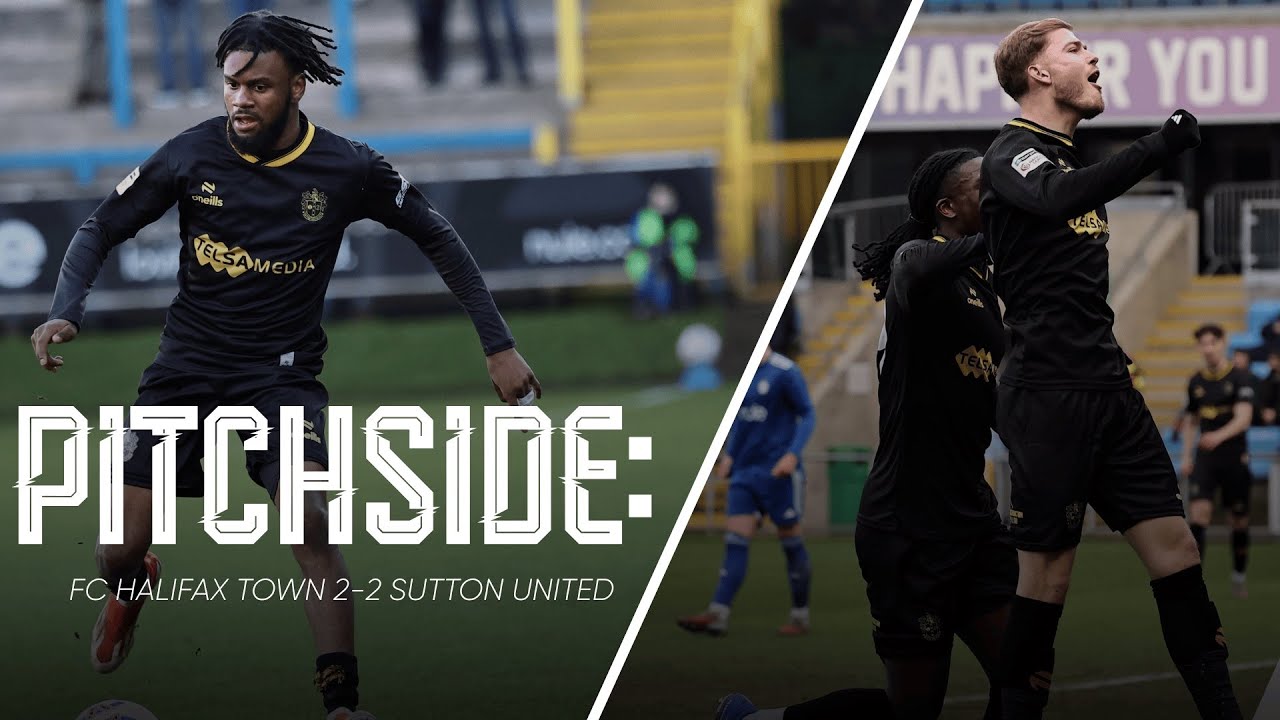 U’s Pitch Side View - FC Halifax Town 28/02/26 NL