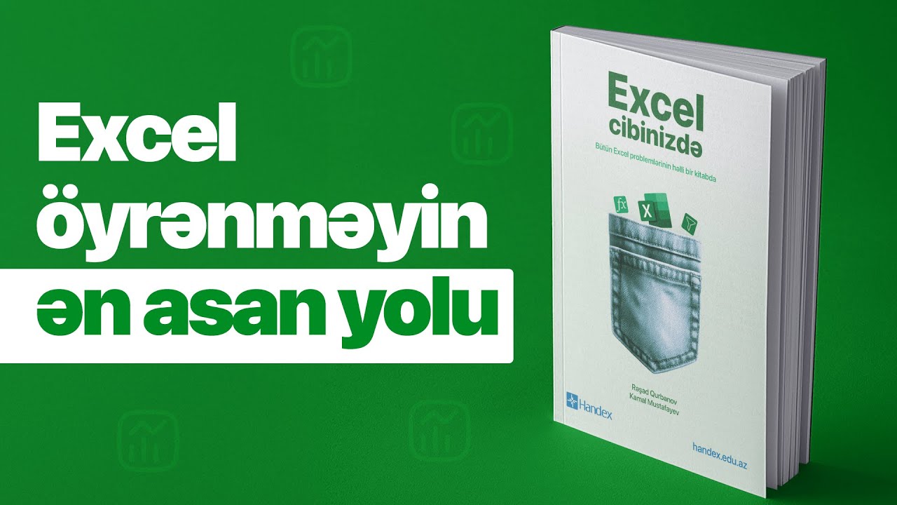 Excel Cibinizdə &ndash; 2026 Excel kitabı | Ən asan və praktik &ouml;yrənmə yolu