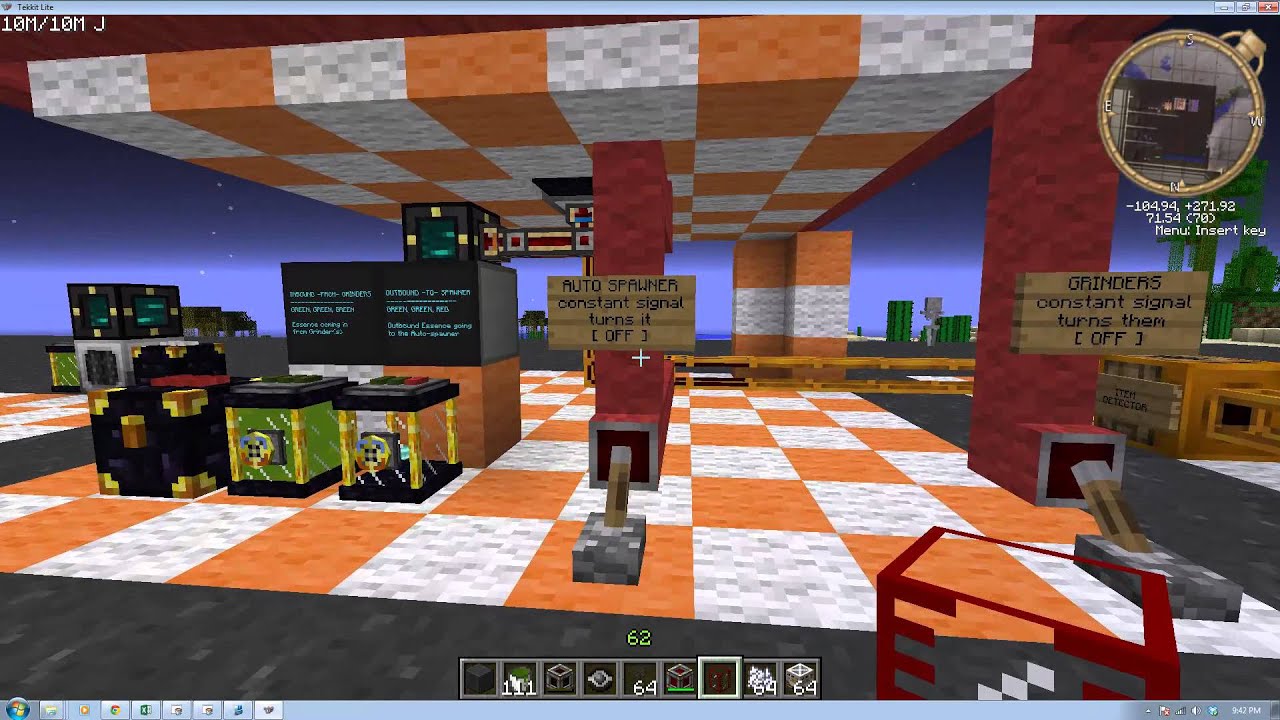 Tekkit Lite - Tutorial - Automatic Mega Minefactory Reloaded Mob Farm MK2