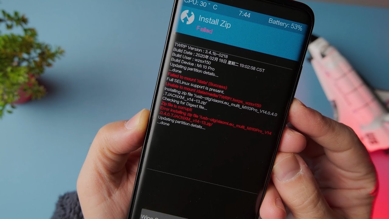 Zip file is corrupt! hatası nasıl düzeltilir - Zip dosyası bozuk hatası nasıl düzeltilir #twrp