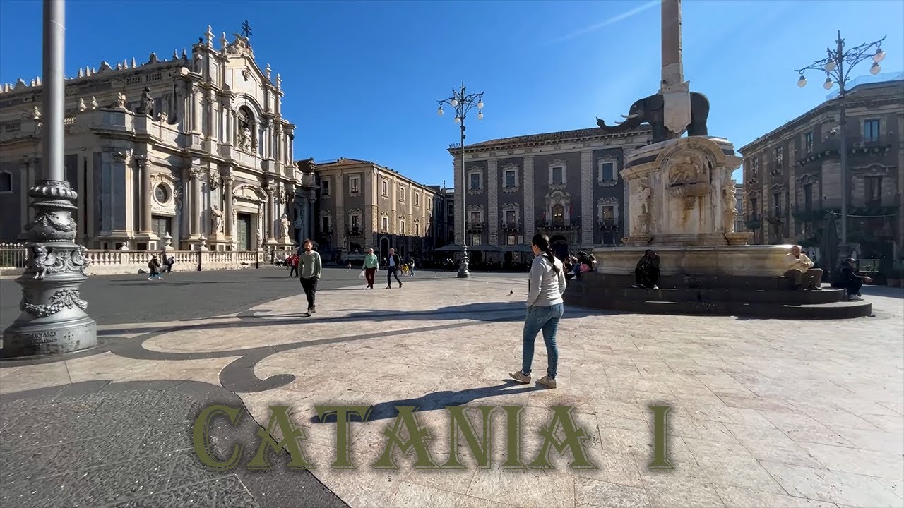 Vizitam orasul Catania Sicilia I 🚶‍♂️🚶‍♀️