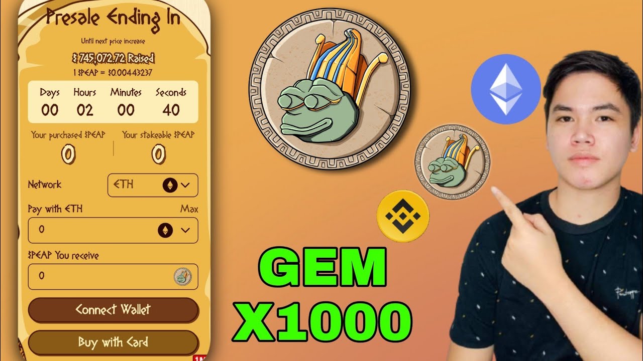 GEM X1000 $PEAP PEPE ASCENSION REVIEW