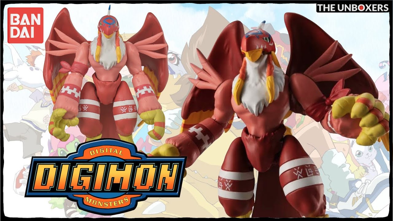 Digimon Adventure Shodo &ndash; Digimon Garudamon Figure by @BandaiNamcoAmerica