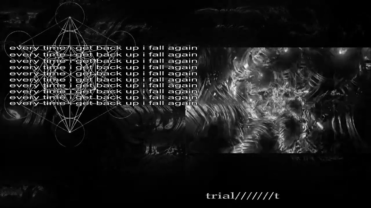 Trial///////Tribulation - prod. vulcan (Official Visualiser)