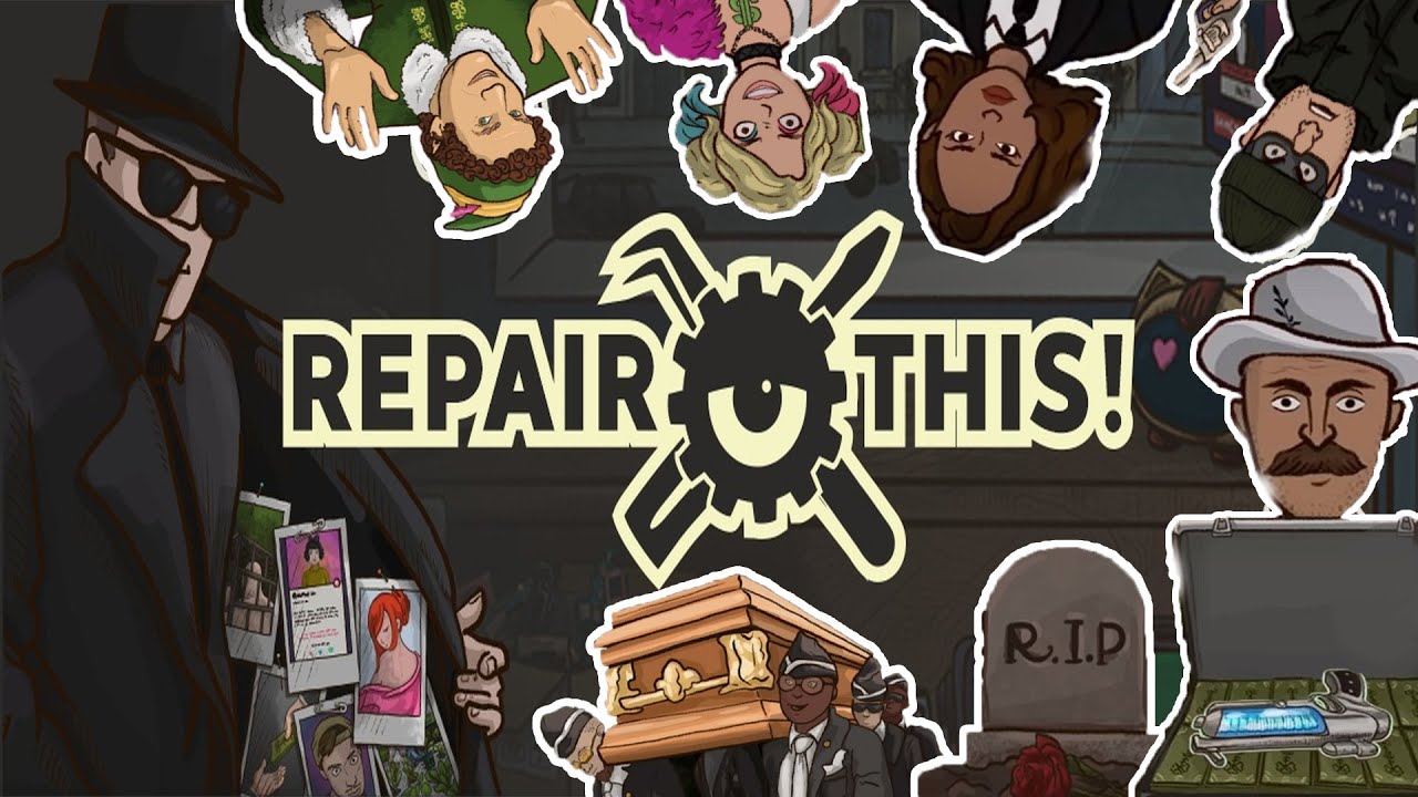 ВСЕ КОНЦОВКИ И СЮЖЕТНЫЕ ПОВОРОТЫ ИГРЫ Repair This!
