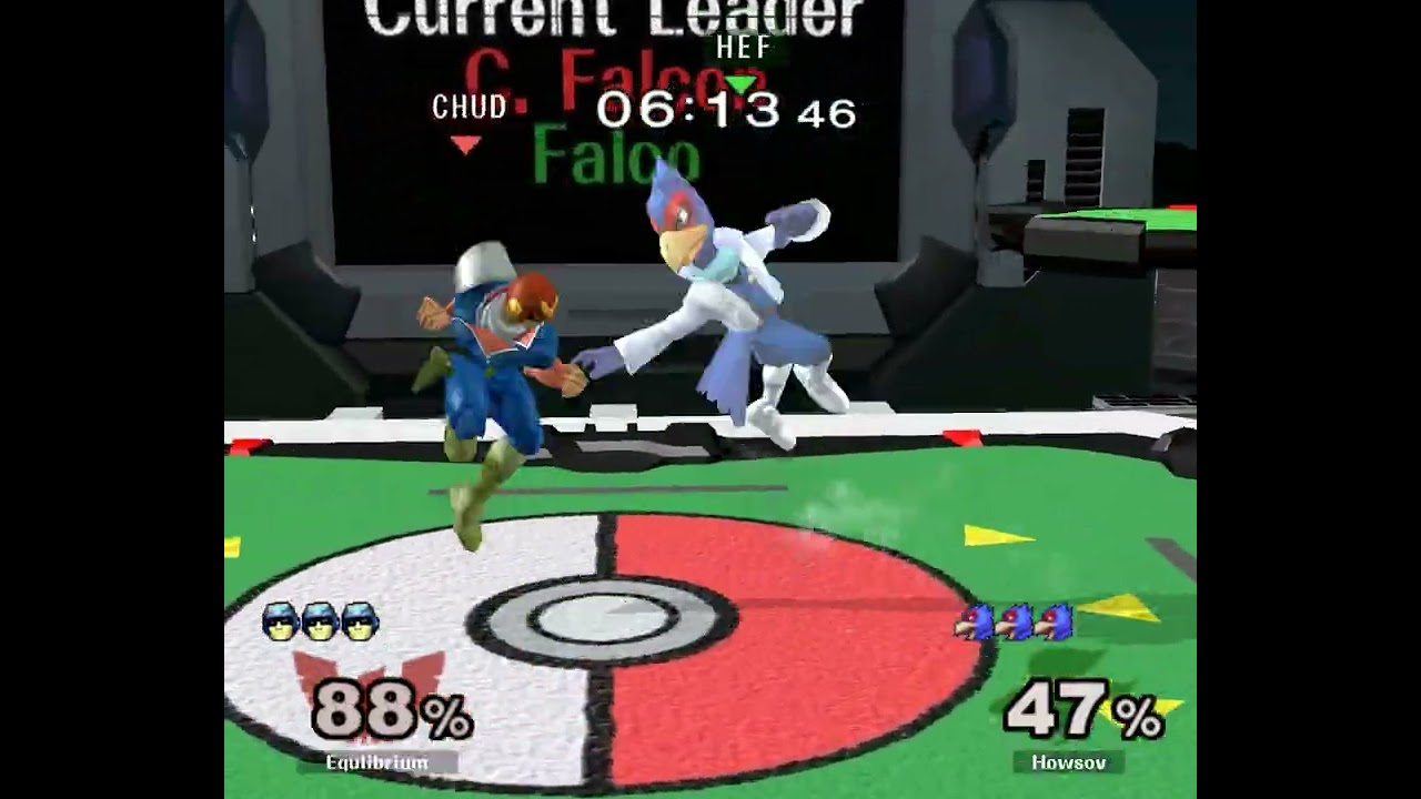 FPR #188 Melee Singles LSF – Howsov ⟮Fox, Falco⟯ vs Equlibrium ⟮Falcon, GW⟯