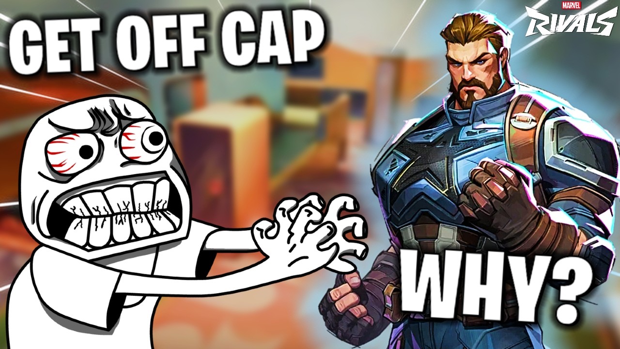 Toxic Teammate Crashes Out Because I Play Captain America