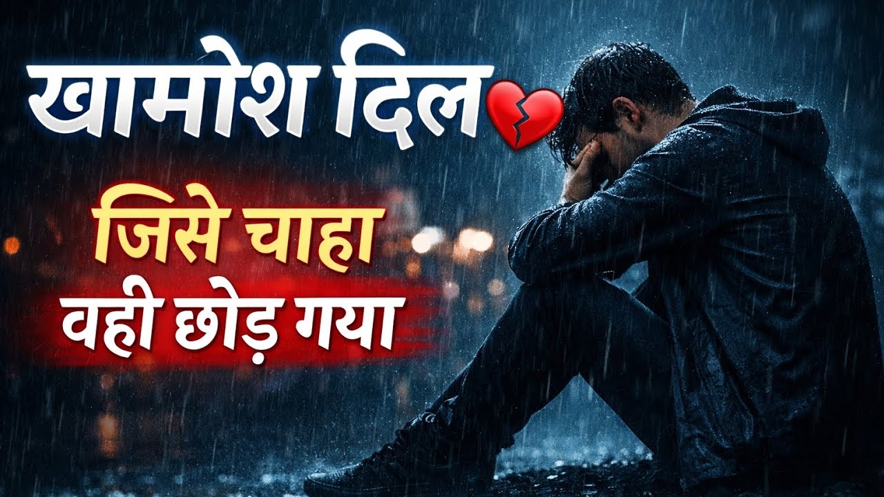 बेवफाई का दर्द भरा song 💔 | Bewafai Sad Song | Emotional Hindi Shayari 2026 