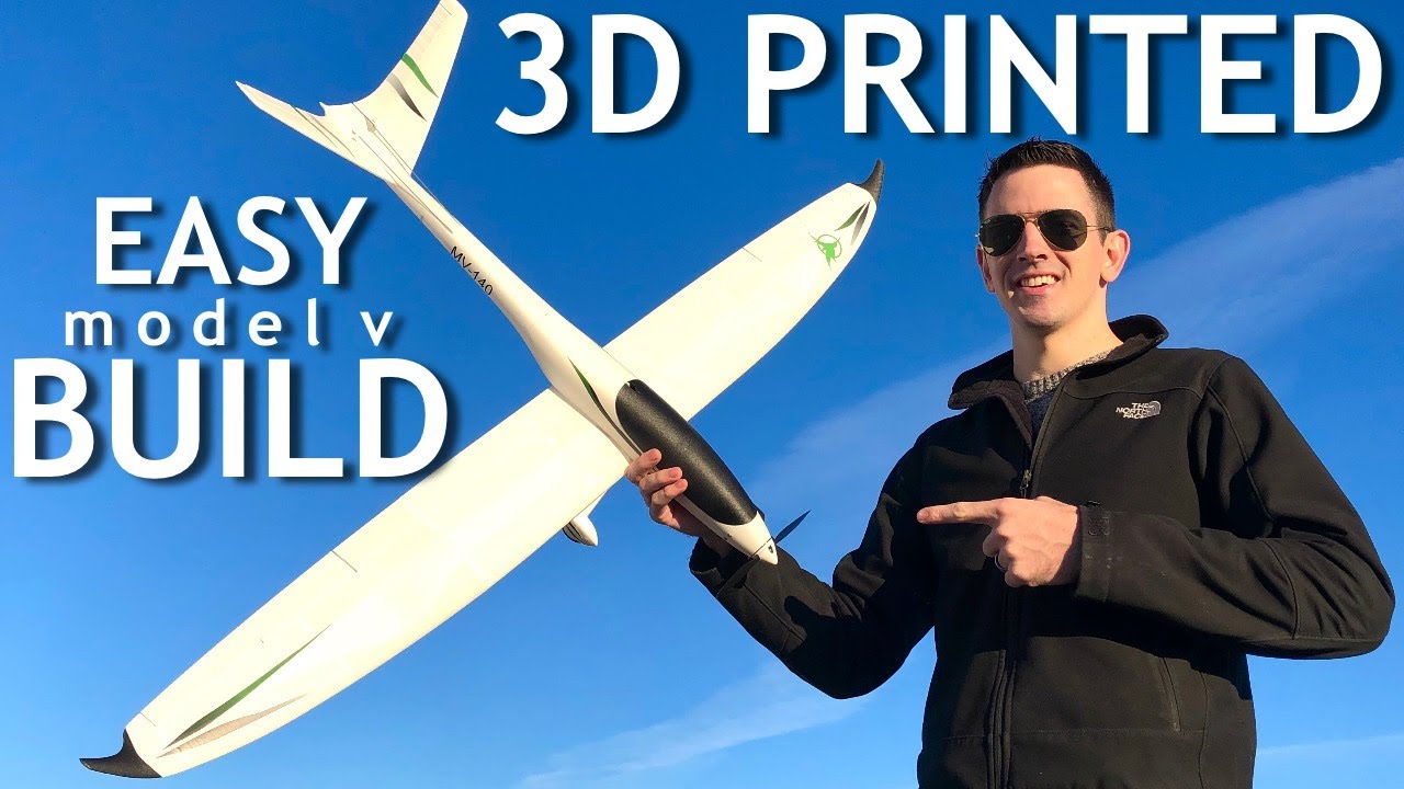 How to Build Eclipson Model V - RC 3D Printed Airplane
