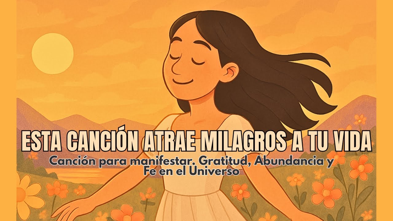Canción de Manifestación | EL MILAGRO YA ESTÁ AQUÍ ✨ | Gratitud, Abundancia y Fe en el Universo