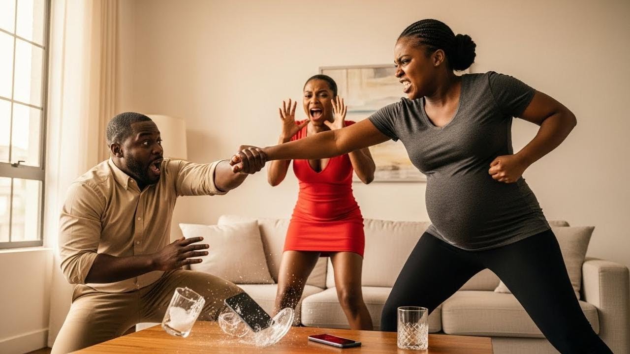Unaware His Pregnant Wife Is a Martial Arts Master, the Billionaire Brought His Side Chick Home#folk