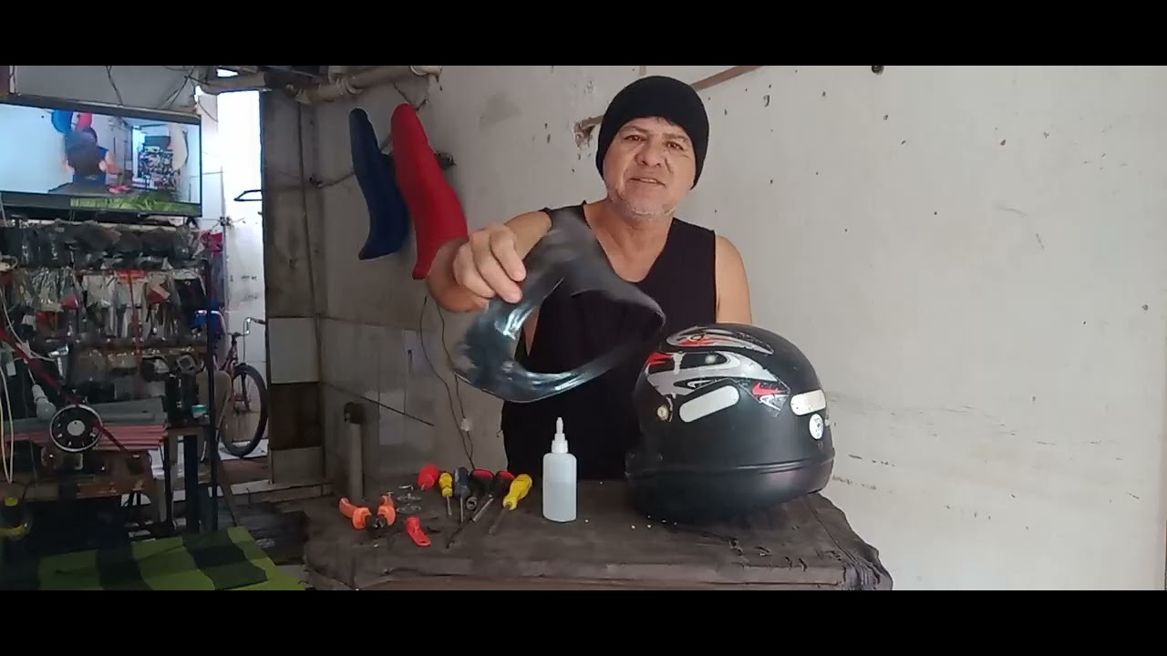 Capacetes reparos manutenção e reciclagem ♻️