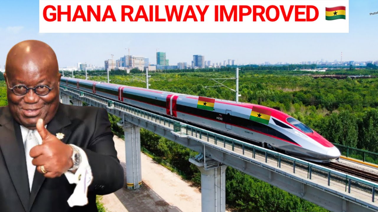 Wow Ghana Railway Recceive Massive Development As New Speed Trains Finally Comissioned