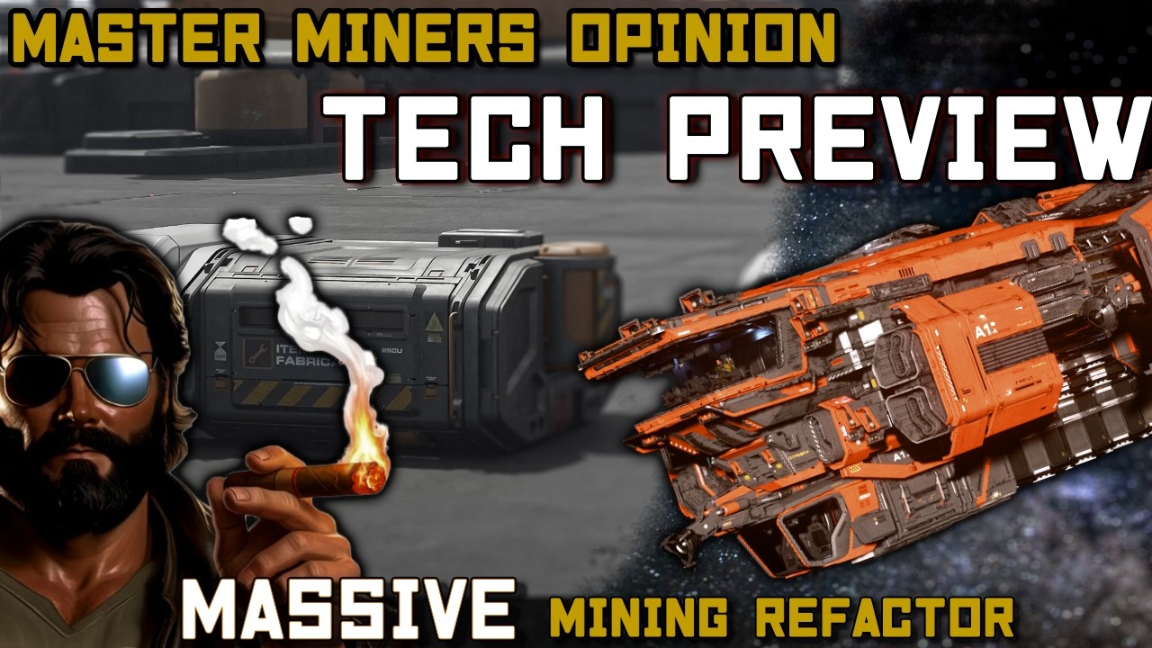 Star Citizen Massive Mining Refactor CHANGES EVERYTHING! | EVO Tech Preview Talk & Mining
