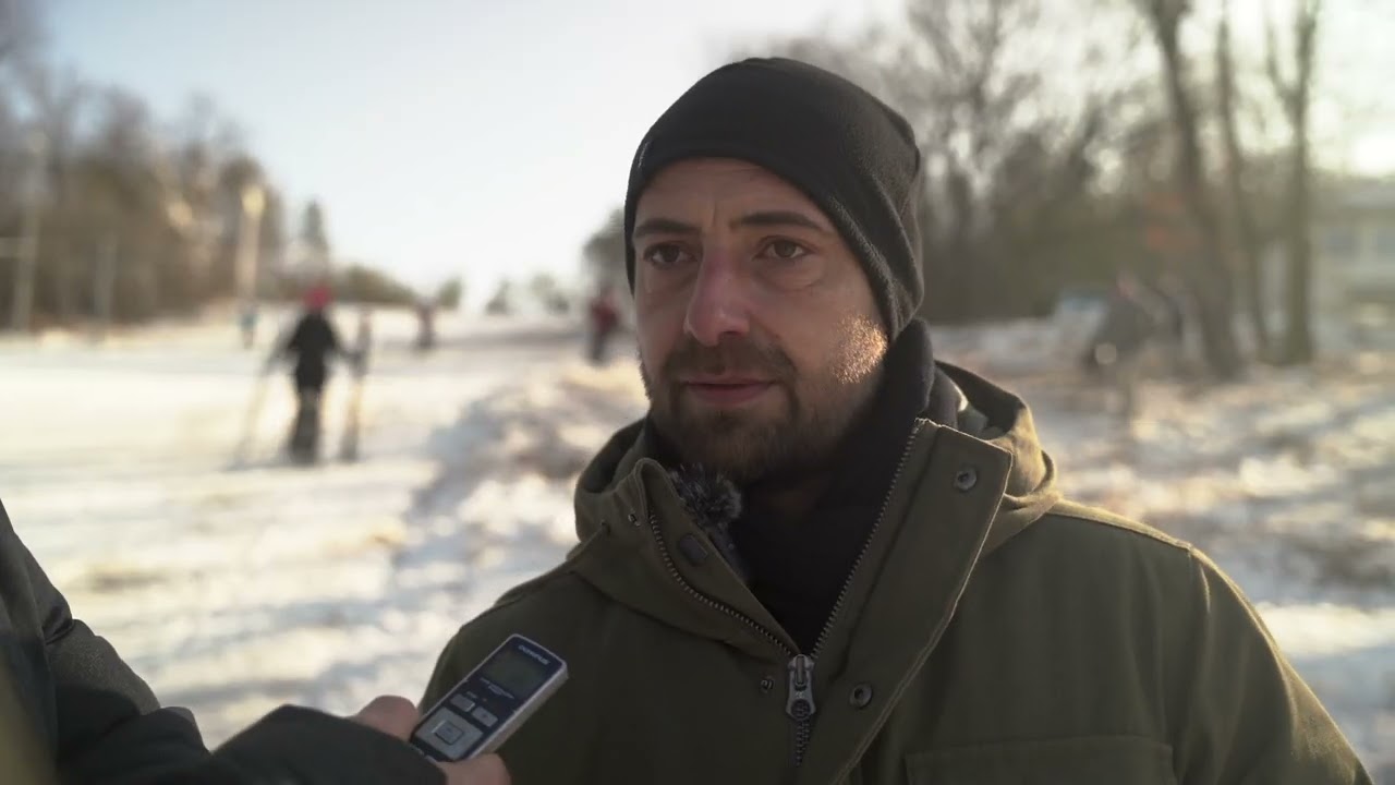 Вижте ски пистата край морето
