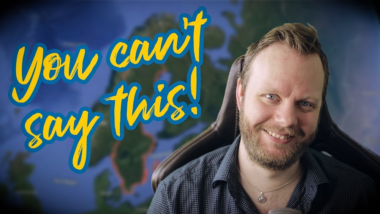 You can't say these Swedish cities