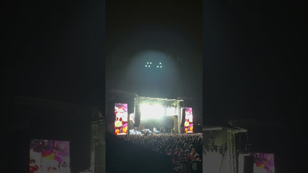 Weezer at Admiral Prout Field on Naval Base in San Diego, California on June 1, 2024