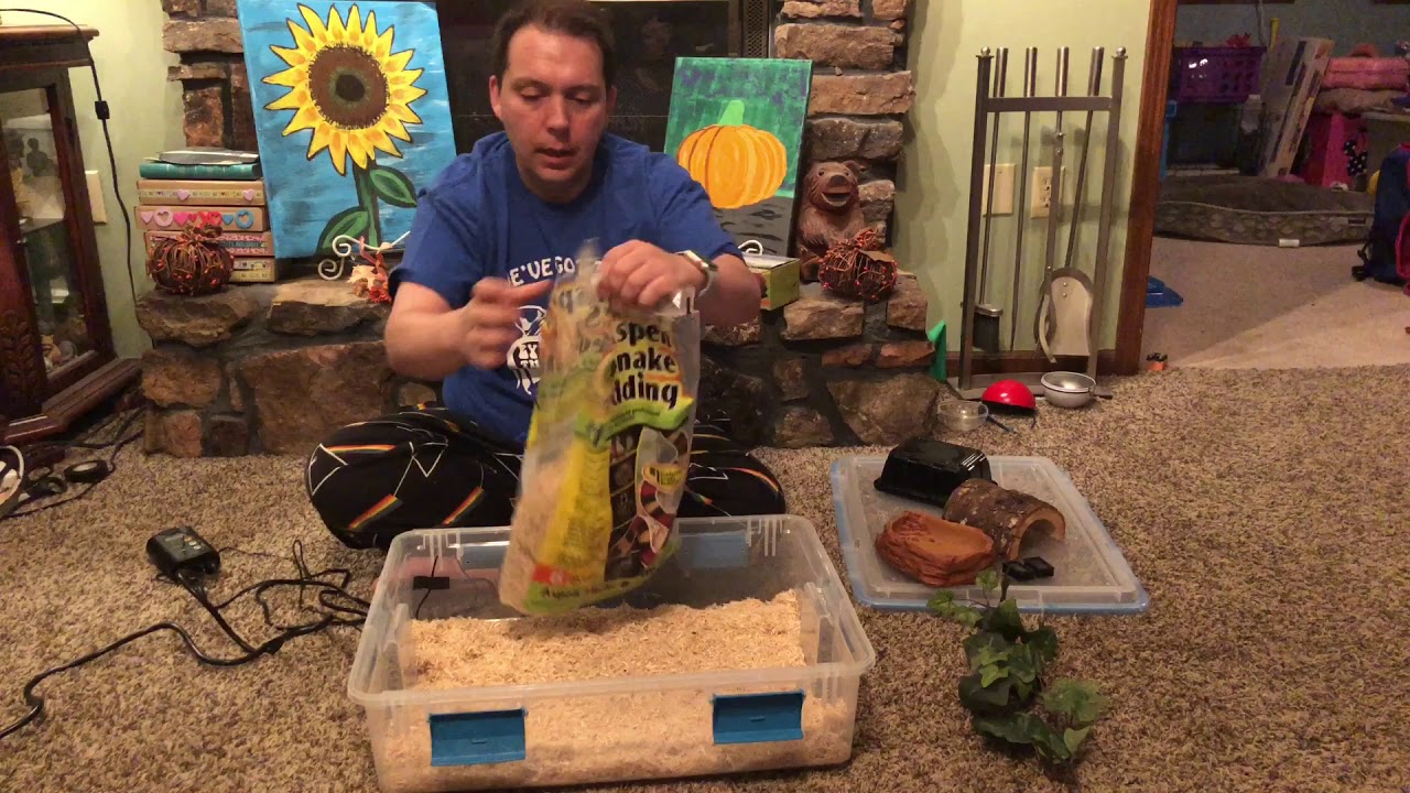 Tub Enclosure for Ball Python