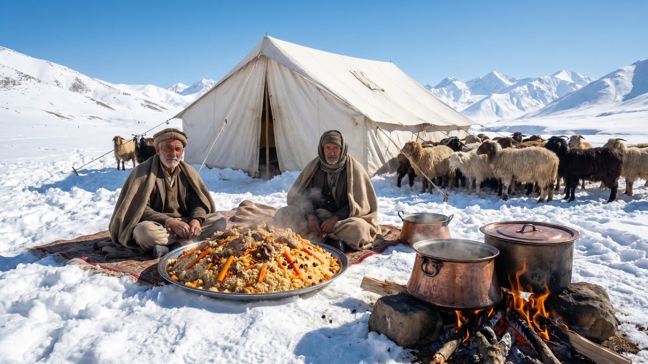 Surviving Afghanistan&rsquo;s Coldest Village at -67&deg;C | Family daily Life in Extreme Snow part 2