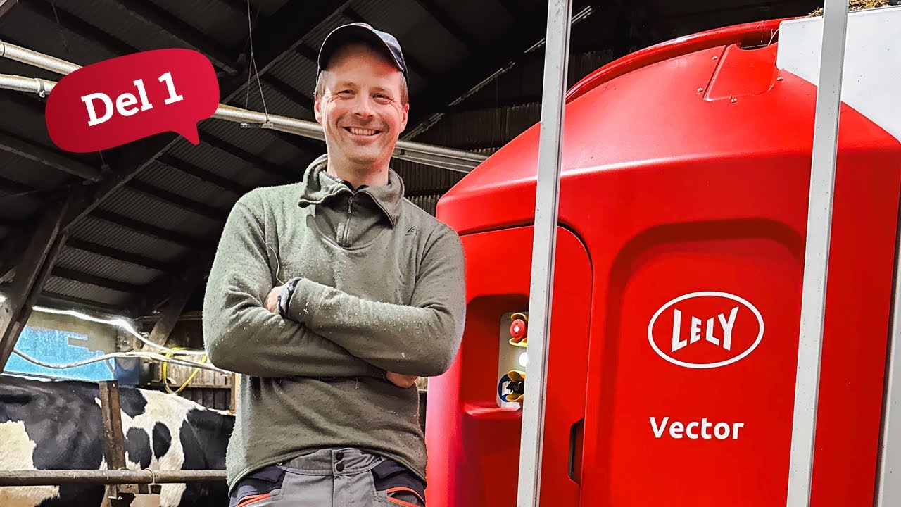 Slik melker de 11.000 kg EKM med NRF hos Kjosås Samdrift