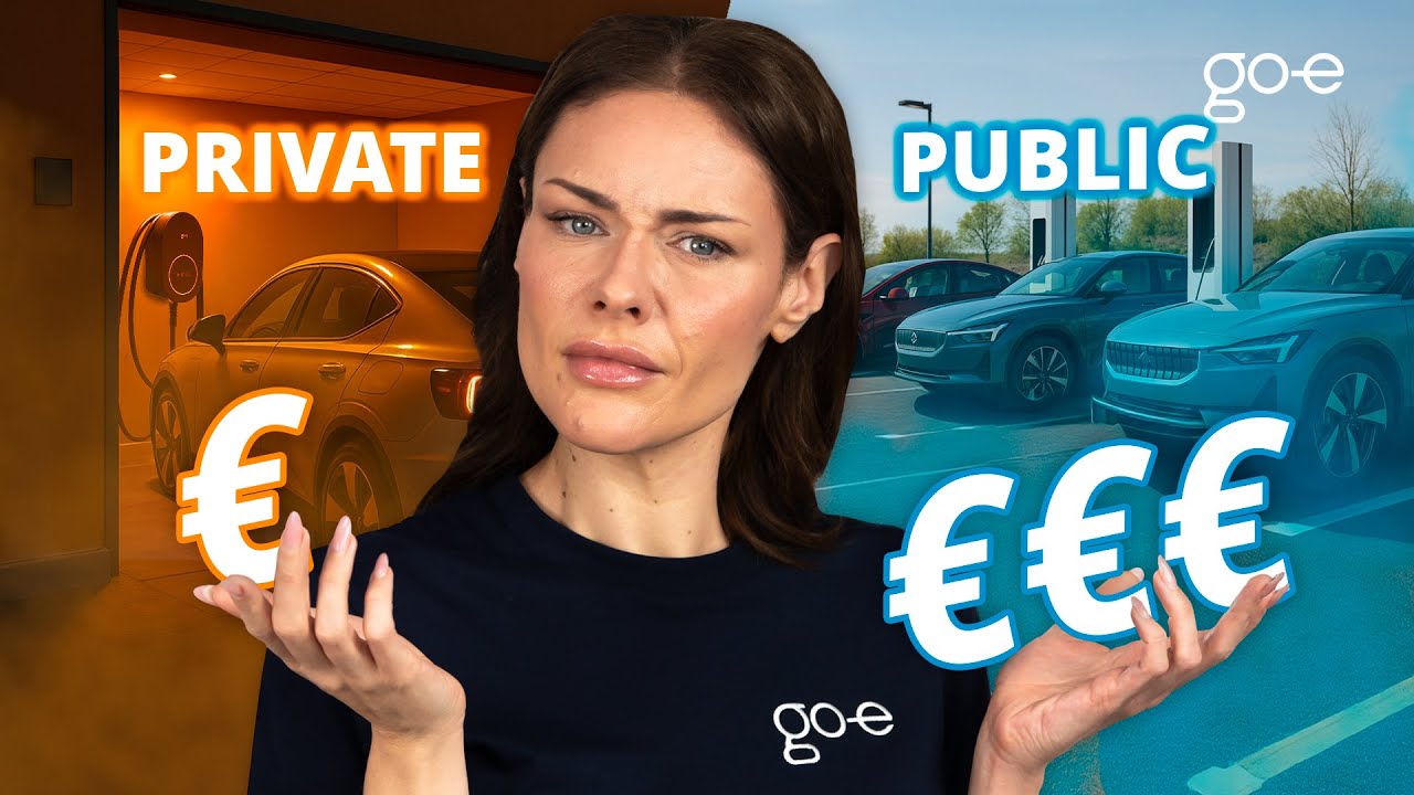 How Much Does It Cost to Charge an Electric Car? 🤔 HOME vs PUBLIC | go-e