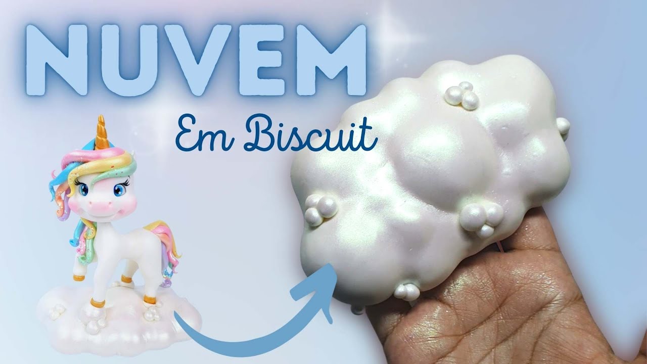 Nuvem em biscuit