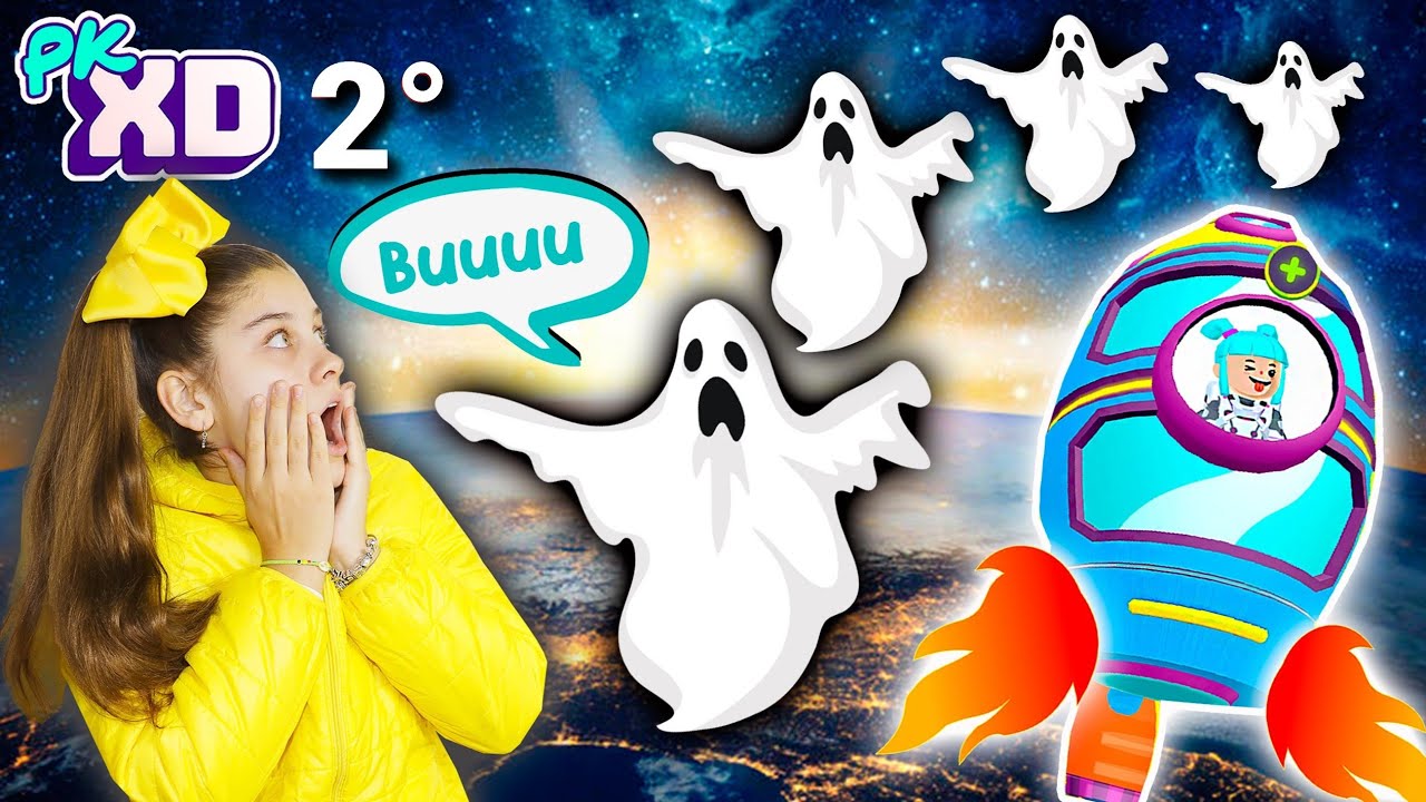 FANTASMINHA 2 - O FANTASMA MORA NO ANDAR SECRETO DA MINHA CASA MANSÃO FOGUETE DO PK XD ☆ Mileninha