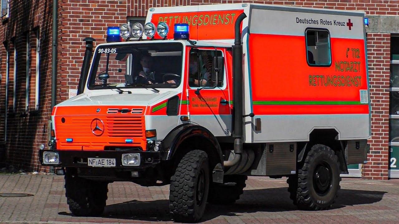 [Notfall am Strand von Sylt] Einsatzfahrten DRK Rettungswache Westerland/Sylt