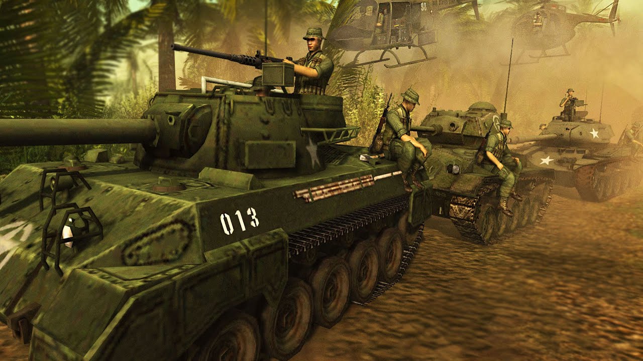 Military Convoy Ambush in VIETNAM JUNGLE! - Men of War: Vietnam 65' Mod Battle Simulator