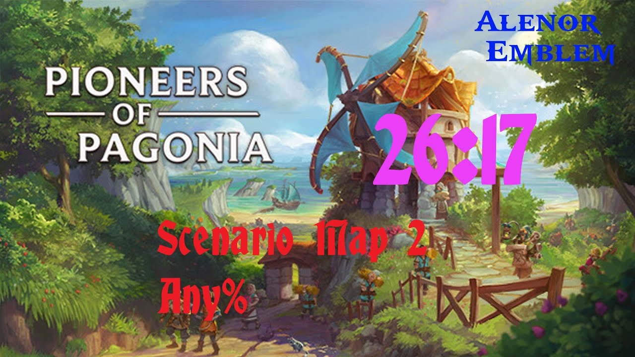 (WR) Pioneers Of Pagonia Speedrun Scenario Map 2 - Cursed Coast Any% 26:17