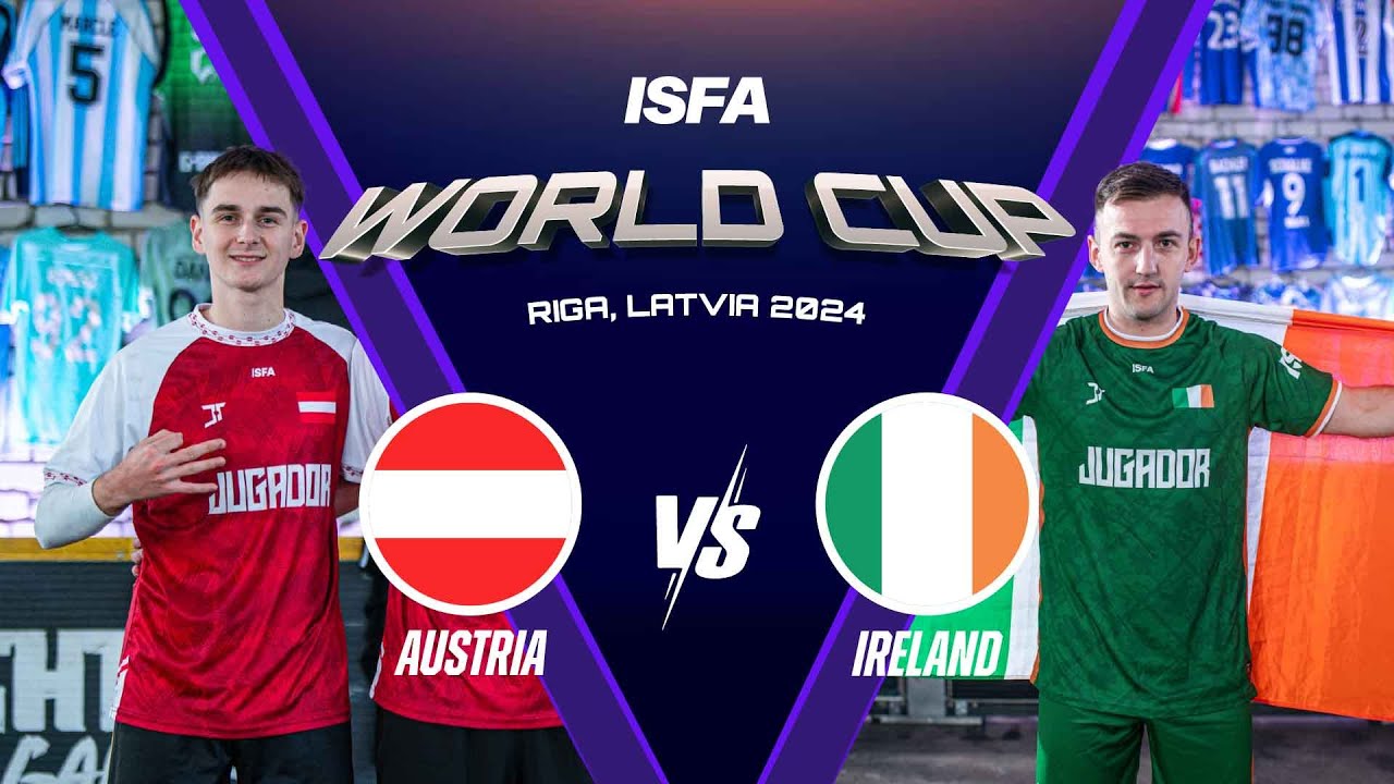 Austria v Ireland (Group A) | ISFA World Cup 2024 - 3v3 Street Football